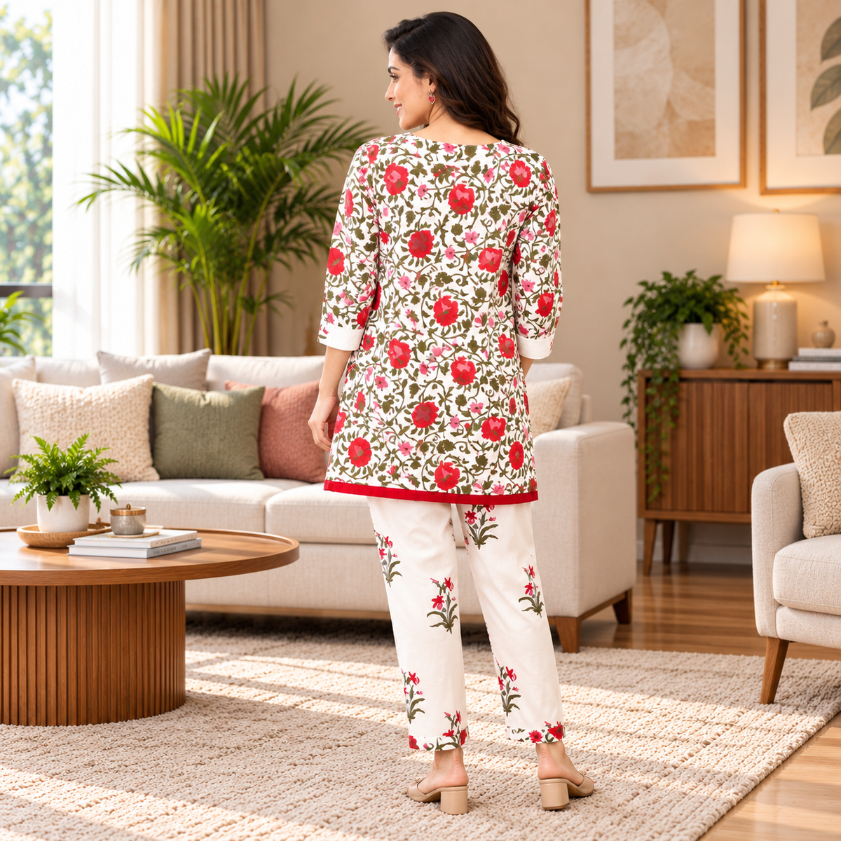 Bloom & Beyond Maternity and Nursing Co Ord Set Multi