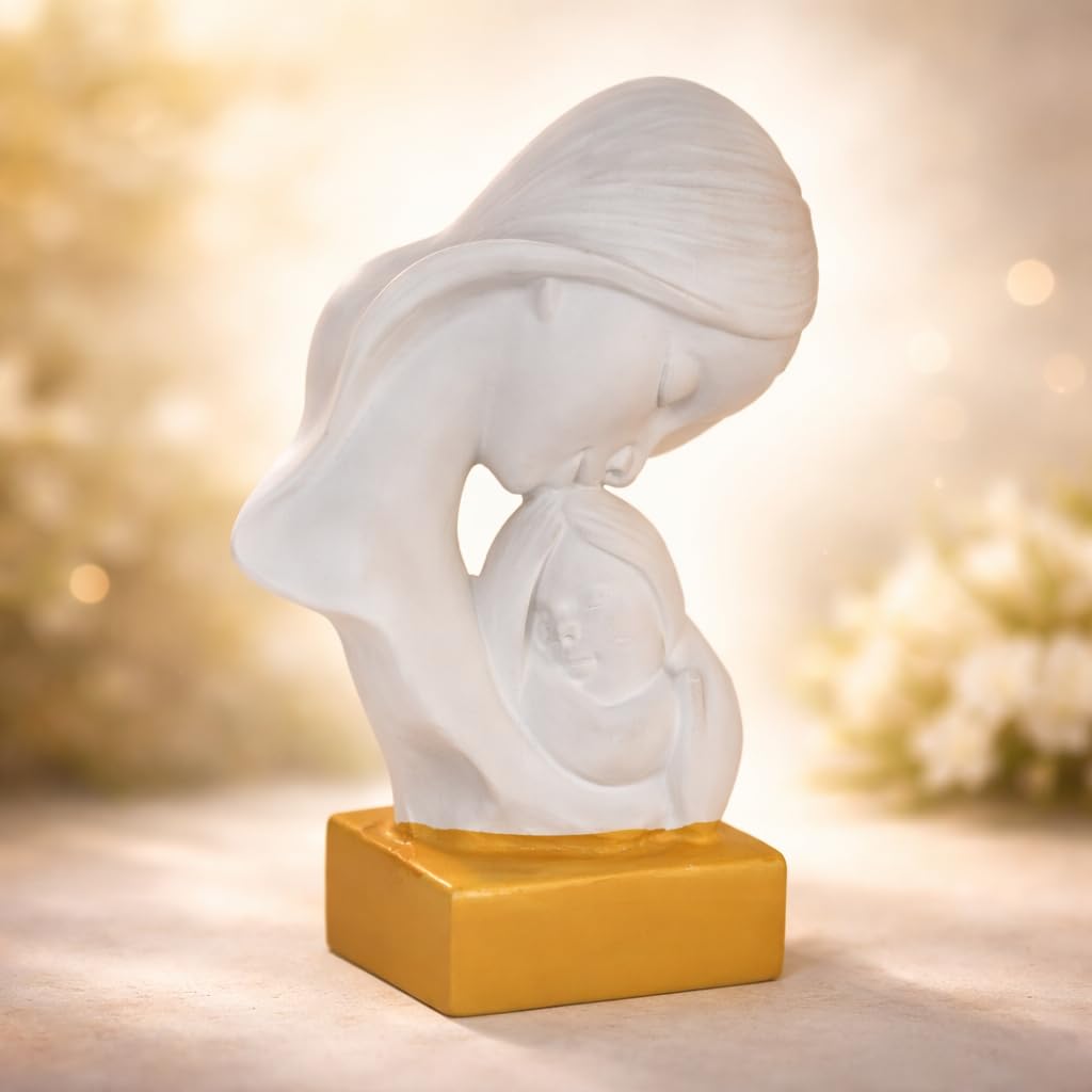 Mother Baby Statue Showpiece Home Decor Gift