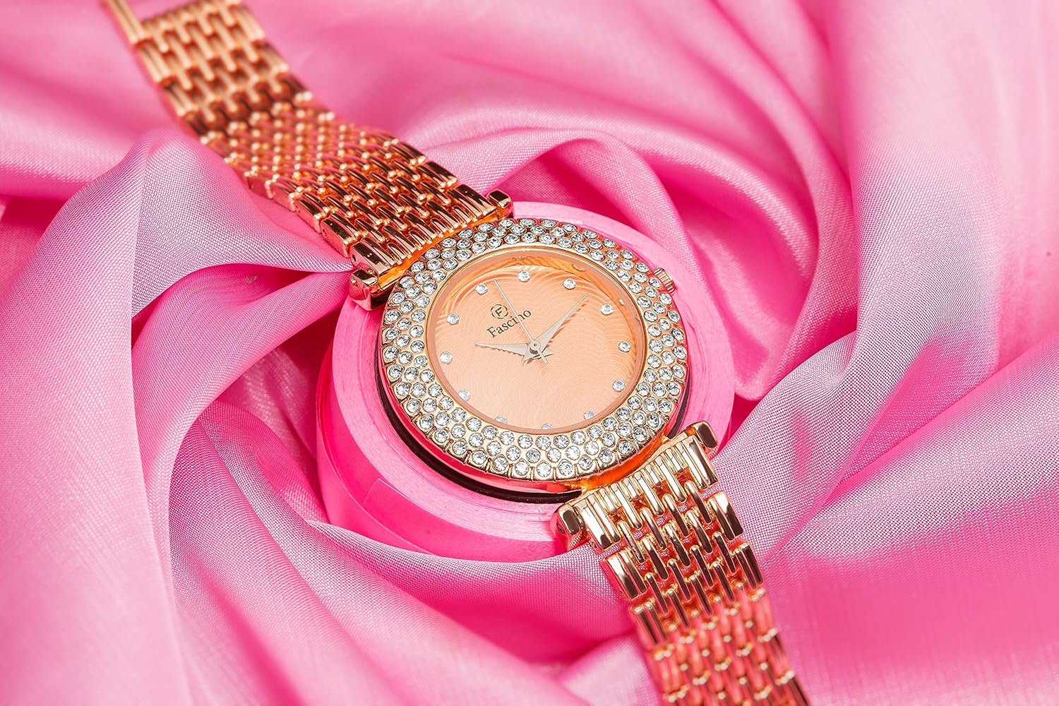 Women's Gift Hamper Set Wallet Watch Perfume