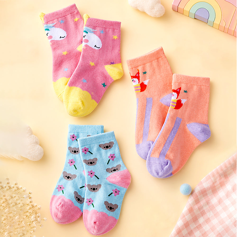 Little Surprise Box Peach Blue Pink Animal Infant Set