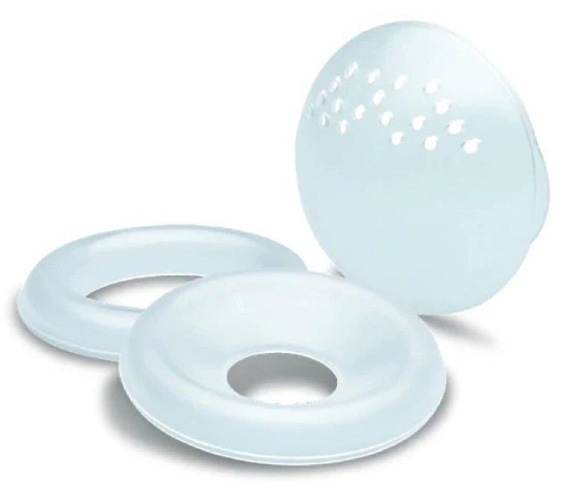 Ameda DuoShell Breast Shells Nipple Comfort Inverted Nipple Support 2-Pack