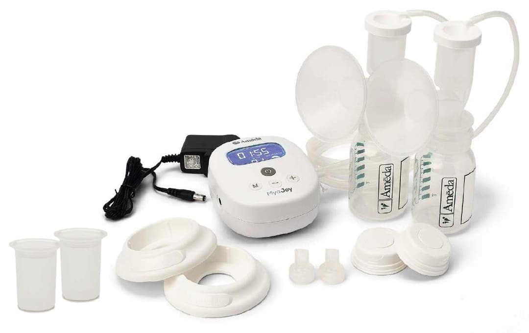 Ameda Mya Joy Portable Double Breast Pump Hospital Strength 131U20