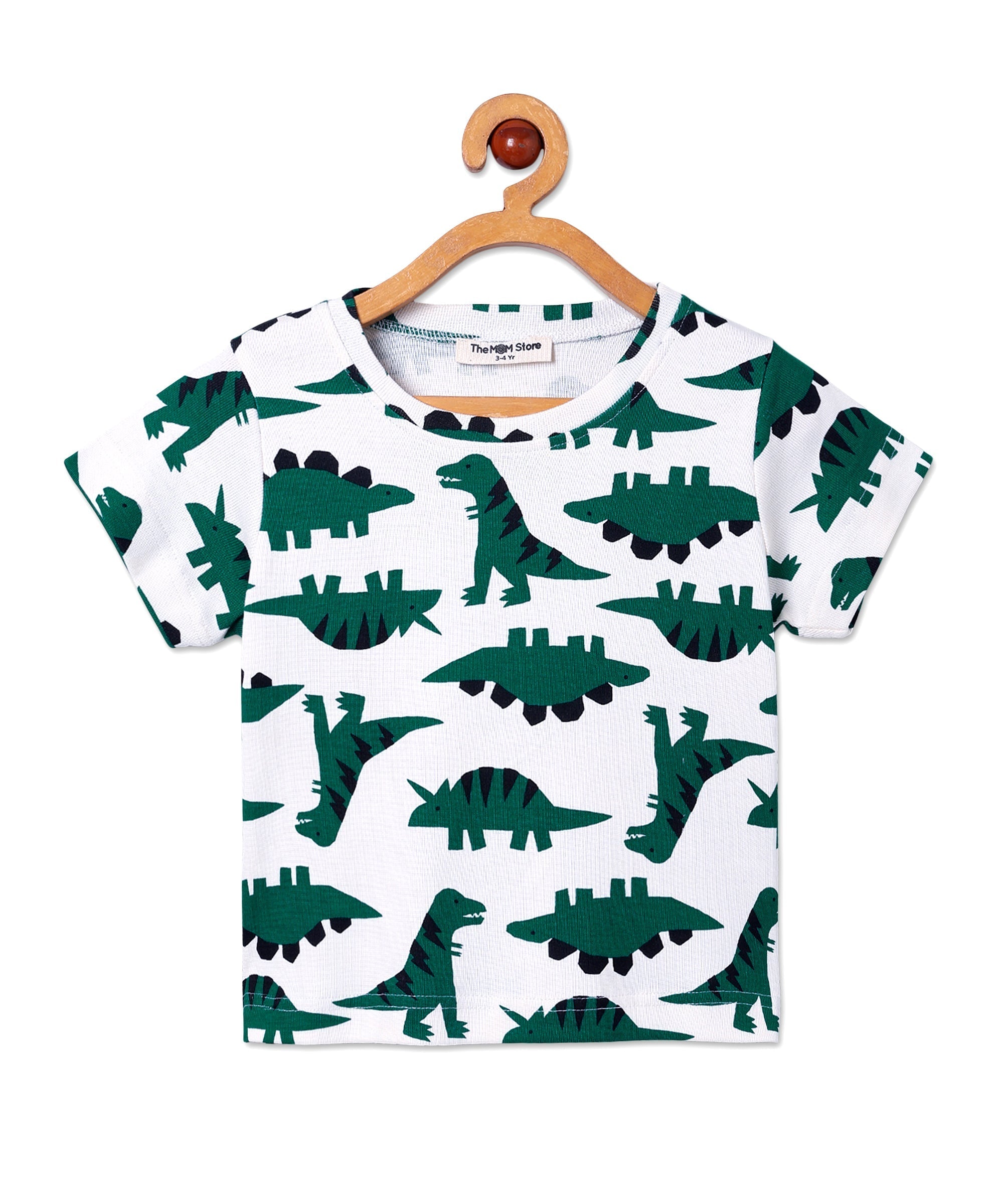 Multi Dreamasaurus Dino Printed Pajama Set For Kids