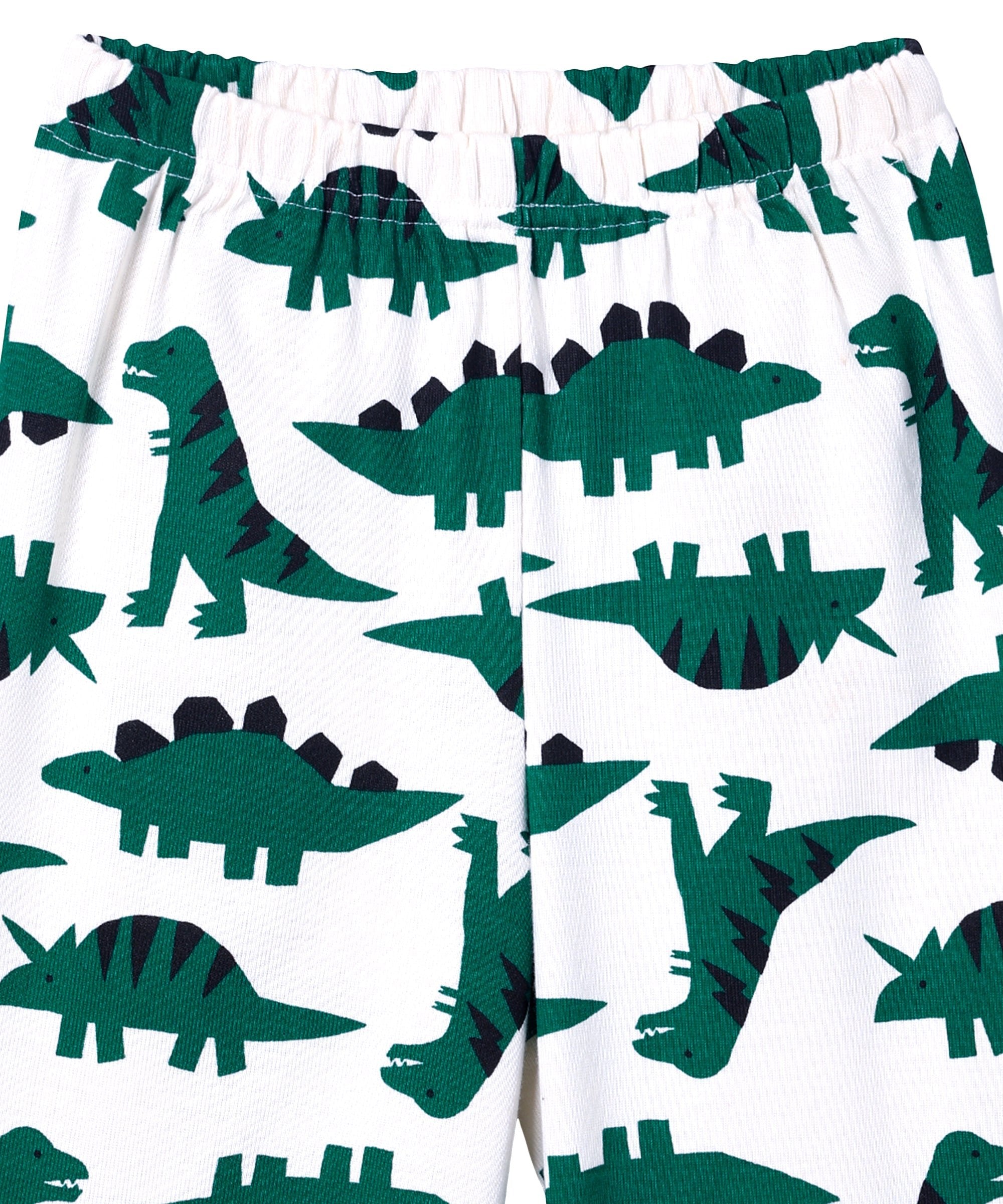 Multi Dreamasaurus Dino Printed Pajama Set For Kids