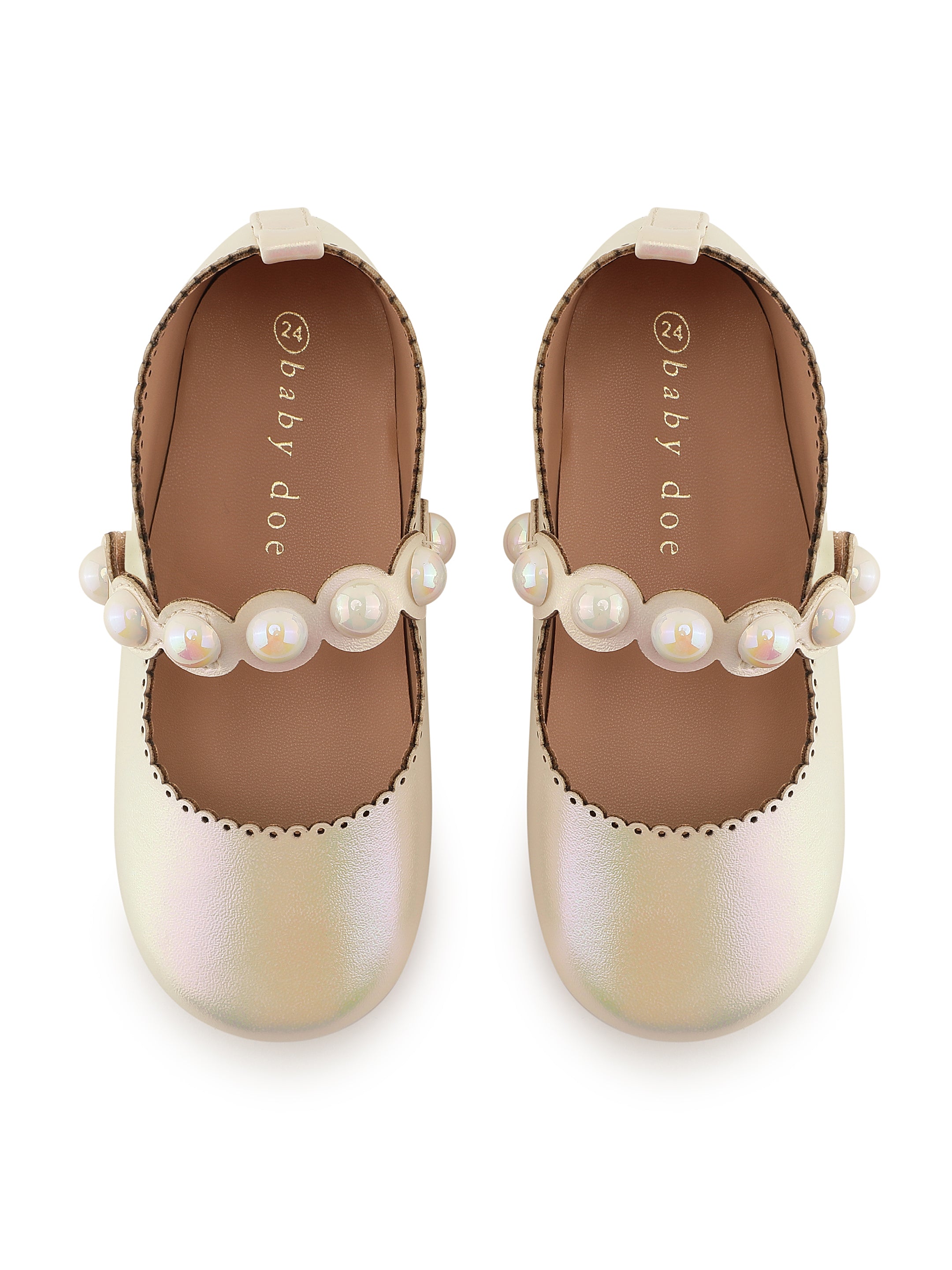 Baby Doe Metallic Cinderella Ballerina Toddlers