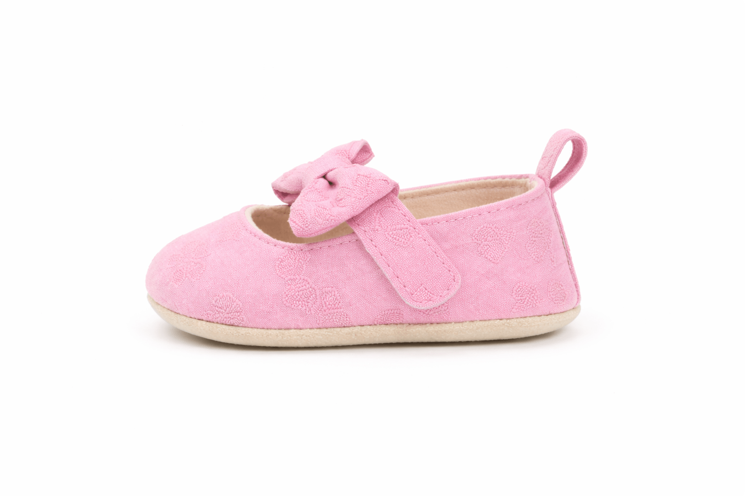 Baby Doe Pink BowBelle Prewalker Shoes