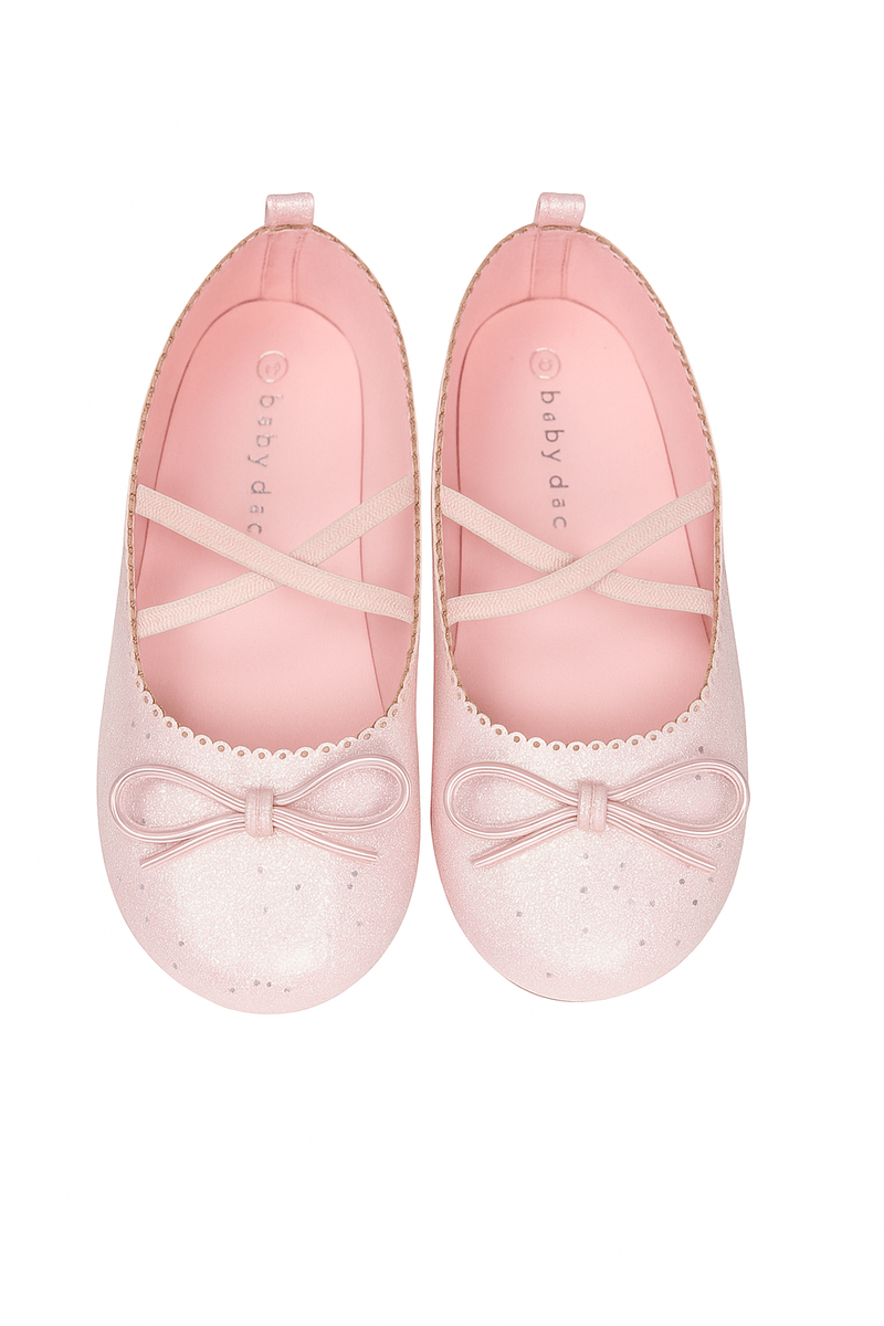 Baby Doe Pink Pixie Prewalker Ballerinas For Kids