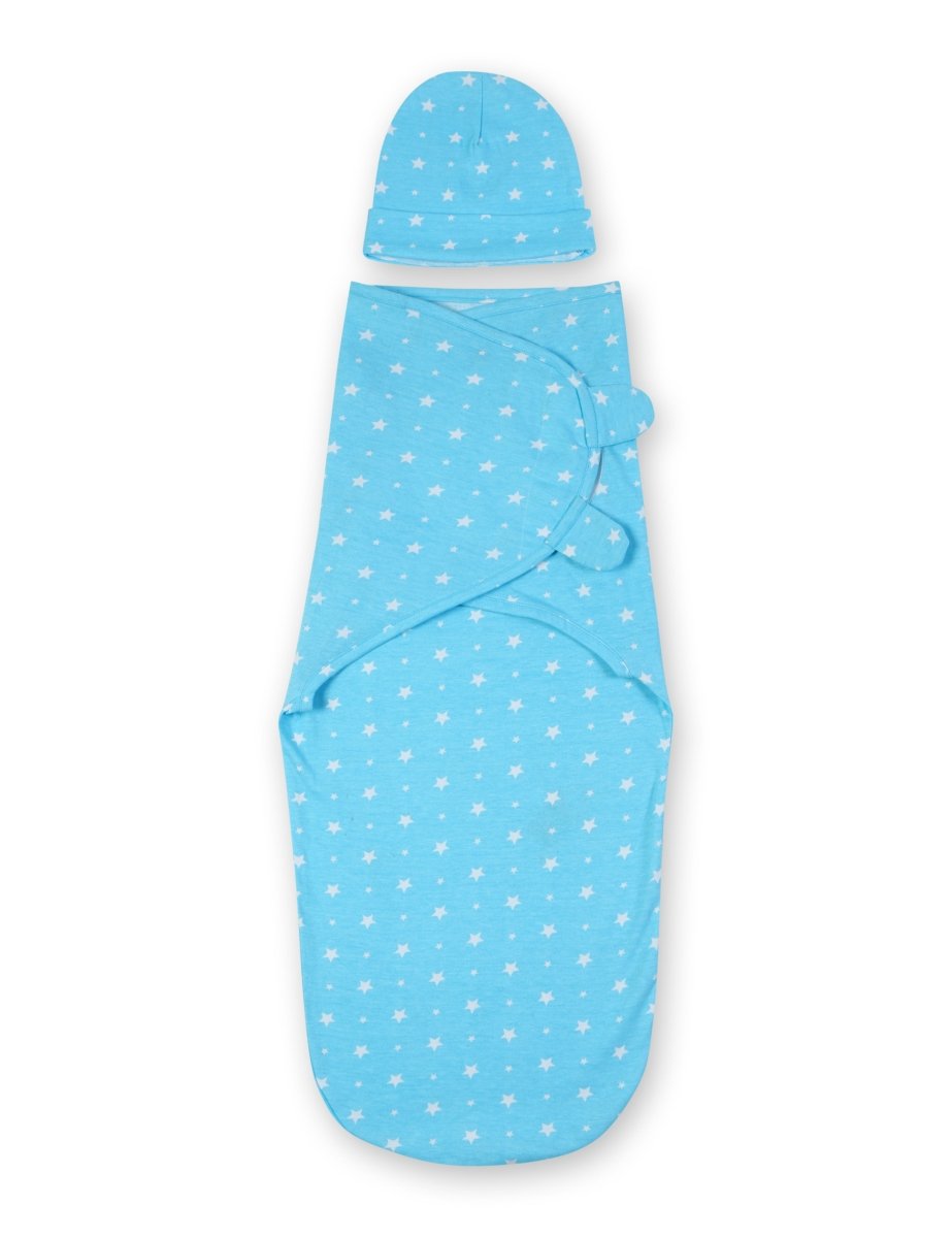 Blue Star 2 PC Kids Cotton Baby Swaddle Set