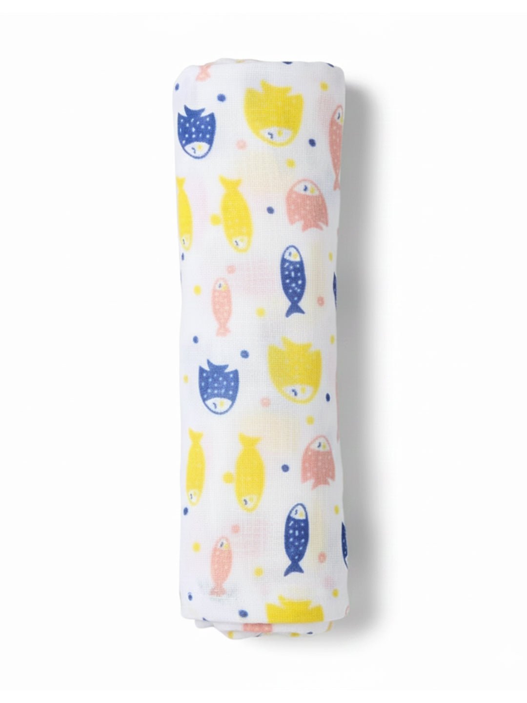 Finding Nemoo 1 PC Cotton Muslin Swaddle Wrap With Fish Print