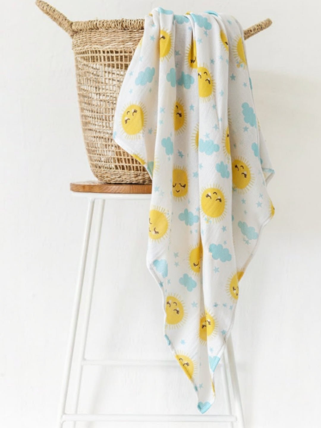 Little Sunshine 1 PC Kids Muslin Cotton Baby Swaddle