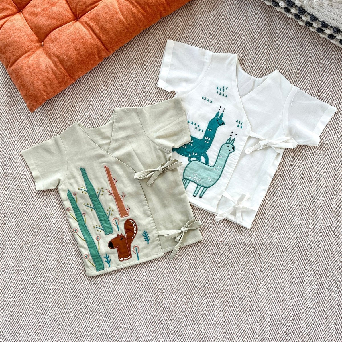 Bhaakur Voile Jhablas Squirrel And Alpaca Set Pack Of 2