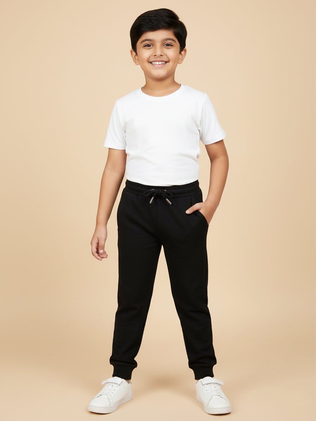 Black Winter Sweatpants For Kids