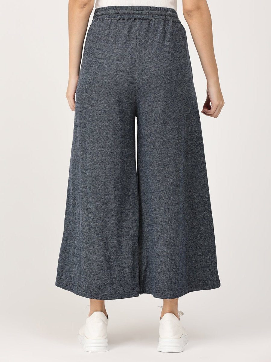 Blue Indigo Maternity Palazzos Blue
