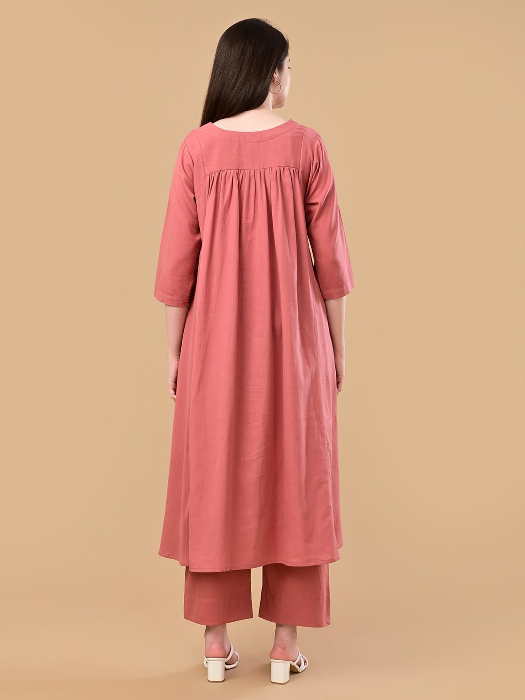 Boardroom Blush Maternity and Nursing Co Ord Set Dusty Pink
