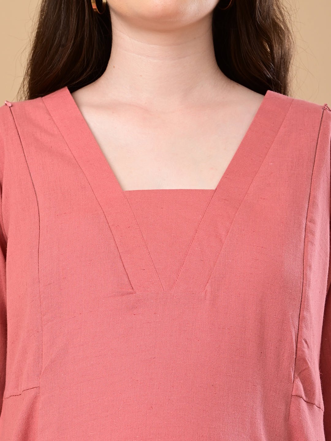 Boardroom Blush Maternity and Nursing Co Ord Set Dusty Pink