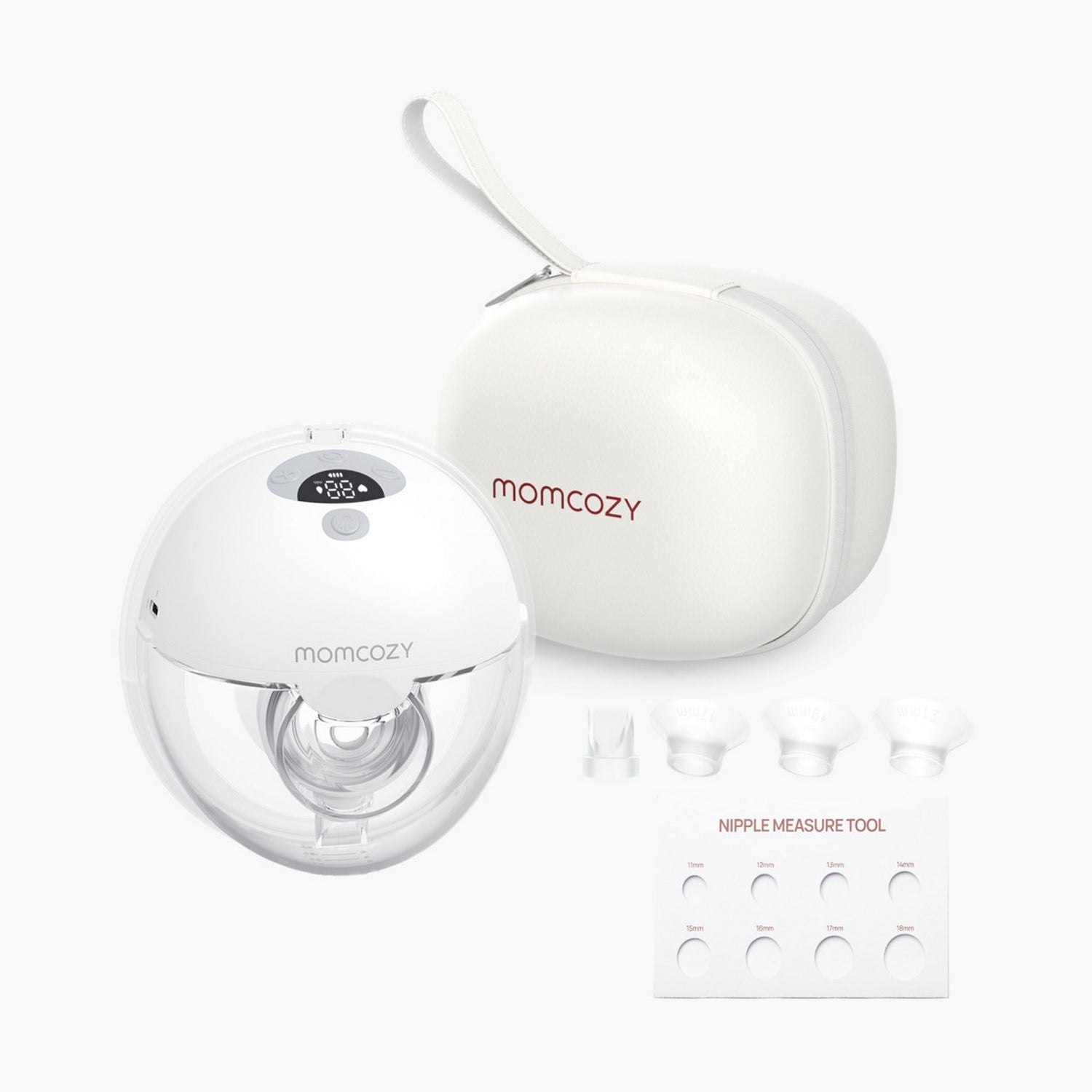 Momcozy M5 Single Wearable Breast Pump Quill Grey 120ml 0.51lb