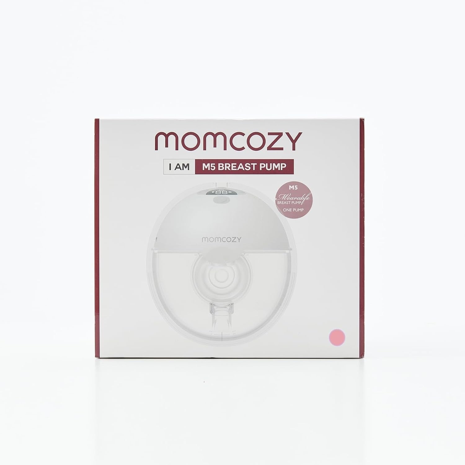 Momcozy M5 Single Wearable Breast Pump Quill Grey 120ml 0.51lb
