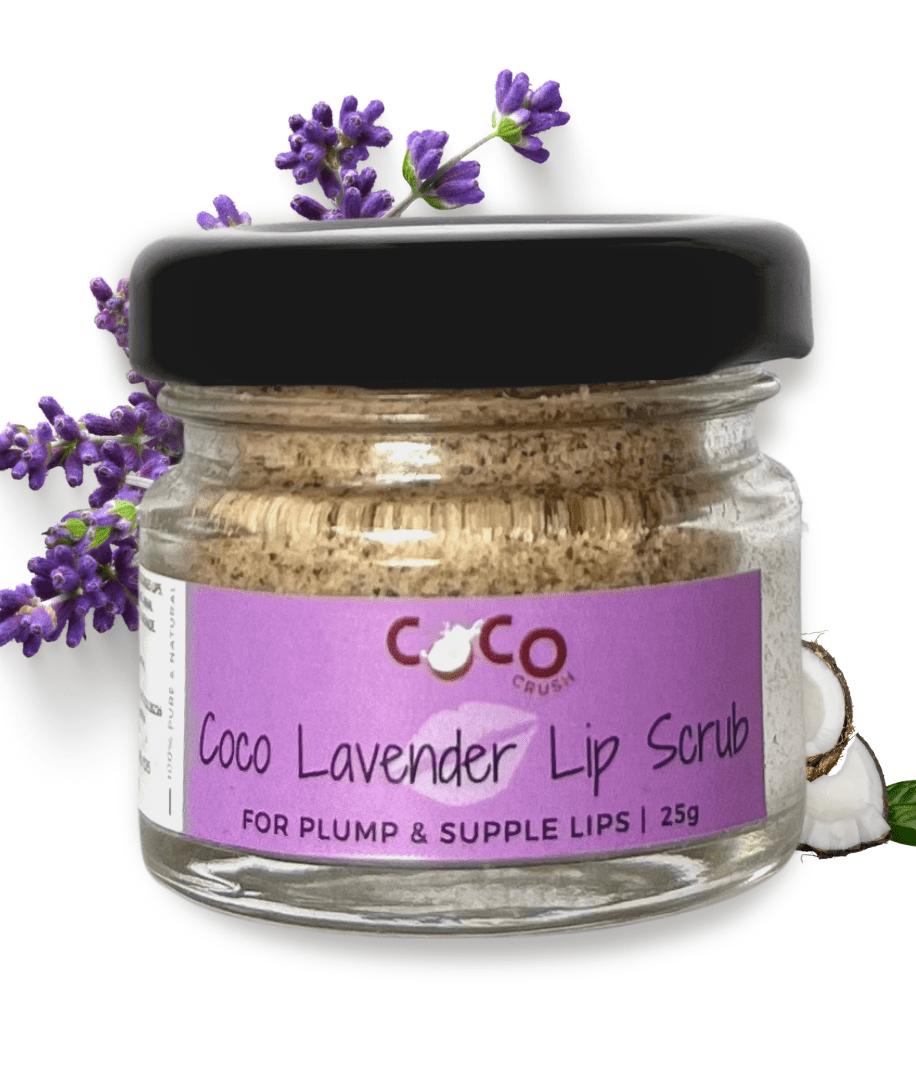 Coco Crush Lavender Coconut Lips Scrub Lightening Brightening 25g 0.88lb