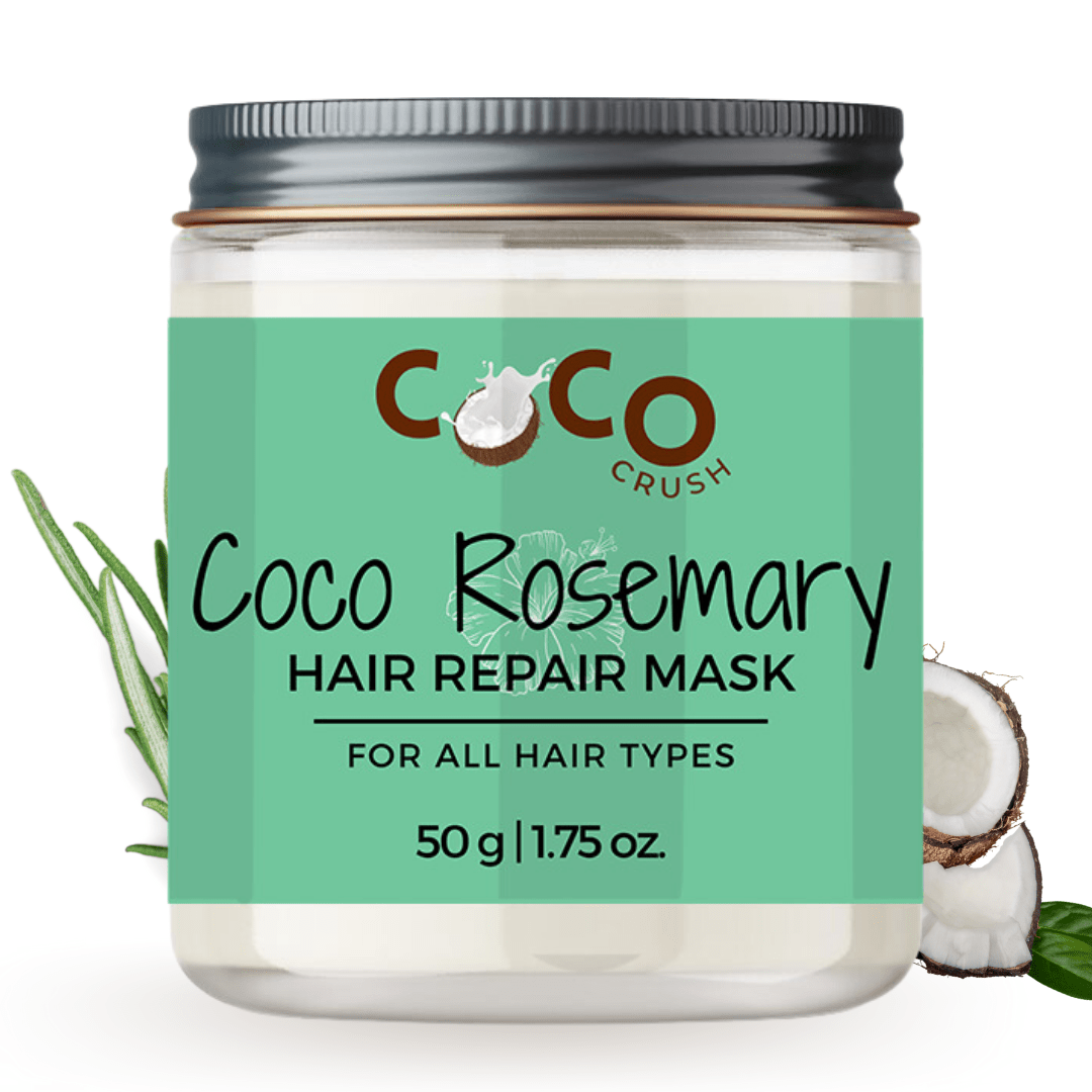 Coco Crush Rosemary Coconut Hair Repair Mask Damaged Hair Treatment 50g 0.11lb