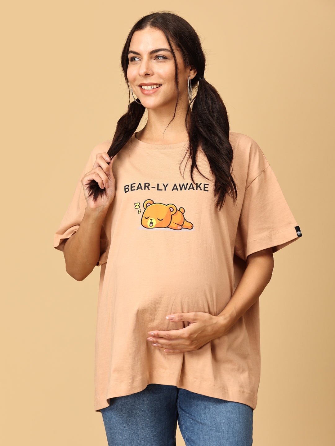 Mumma Oversized Maternity and Nursing T shirt Combo Option B