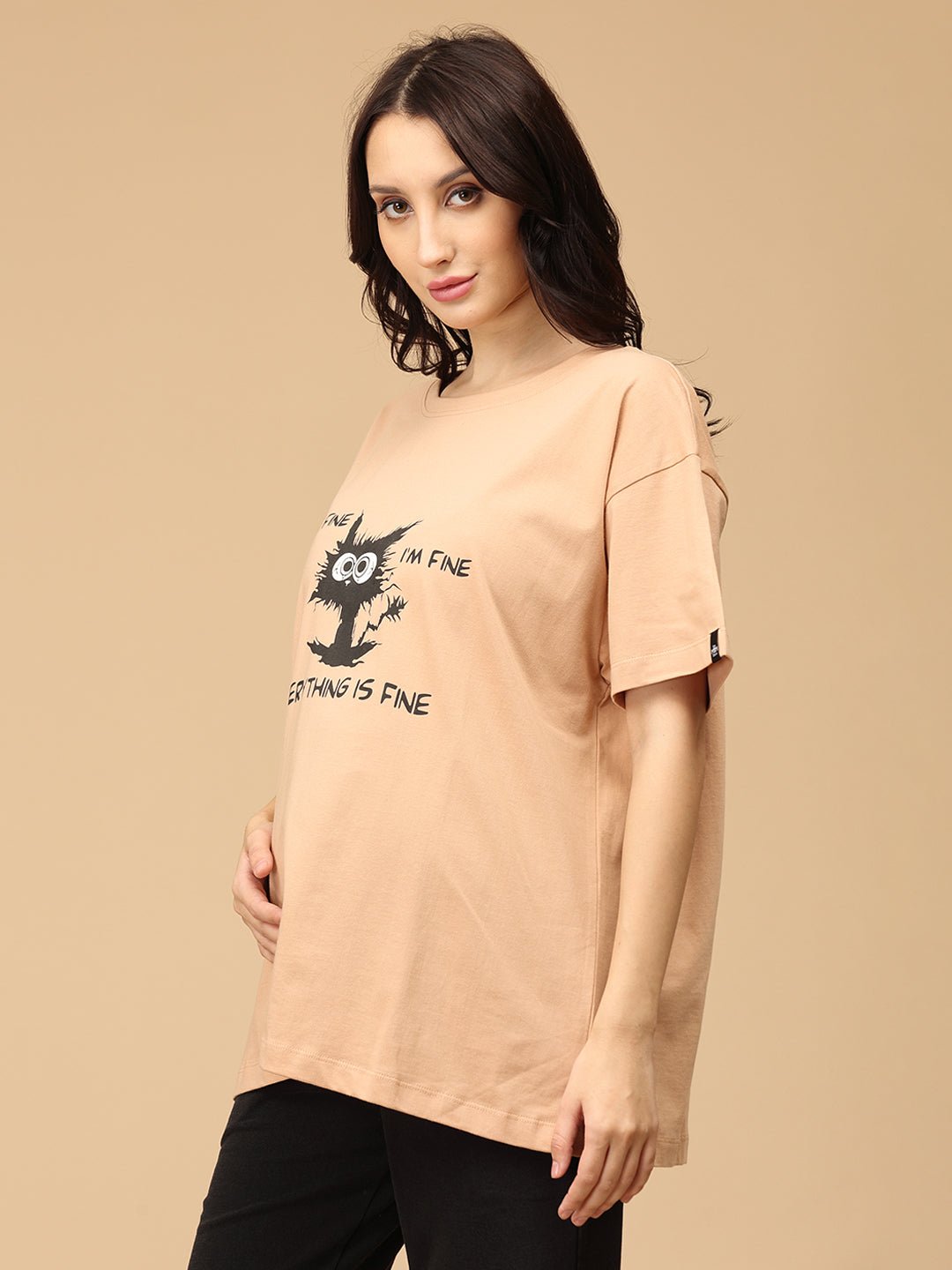 Mumma Oversized Maternity and Nursing T shirt Combo Option B