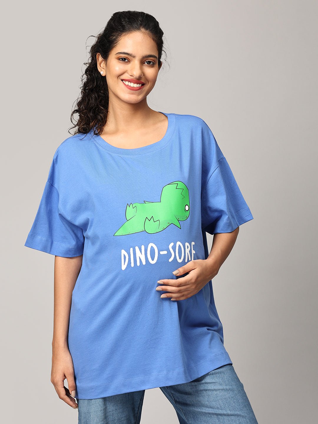 Mumma Oversized Maternity and Nursing T shirt Combo Option B