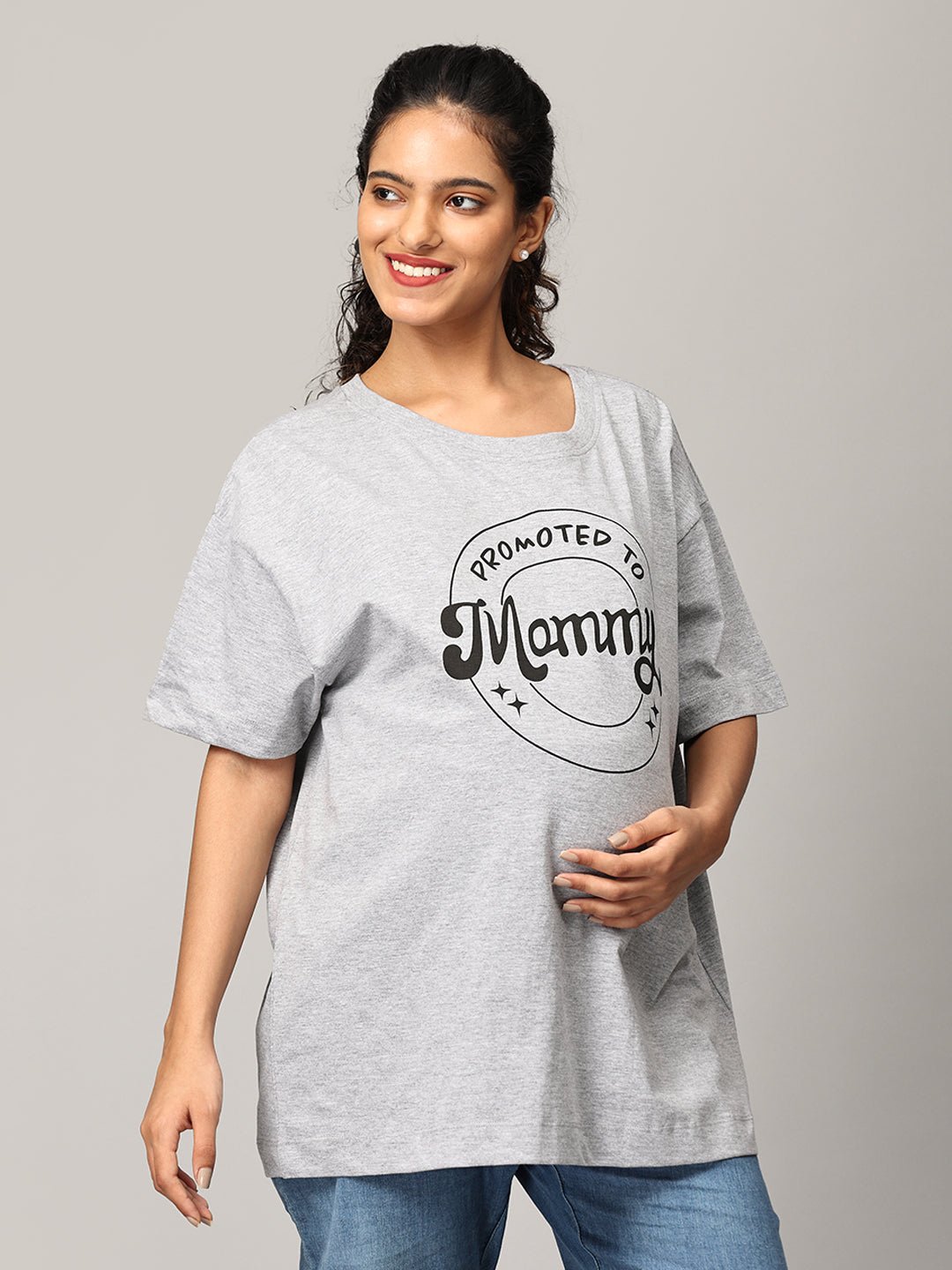 Mumma Oversized Maternity and Nursing T shirt Combo Option C