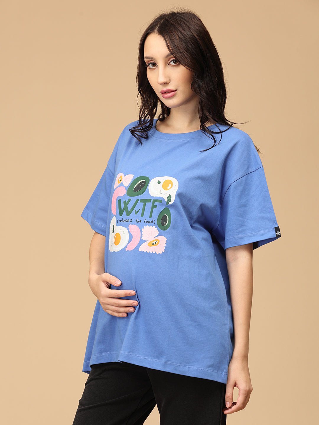 Mumma Oversized Maternity and Nursing T shirt Combo Option C