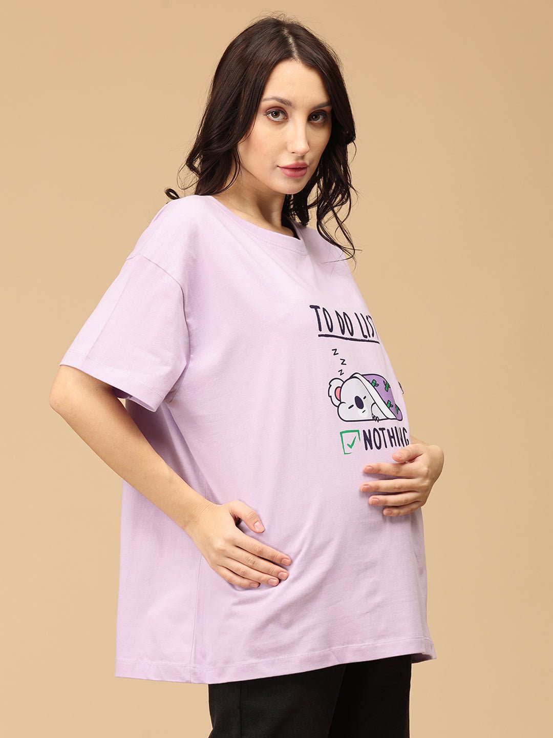 Mumma Oversized Maternity and Nursing T shirt Combo Option C