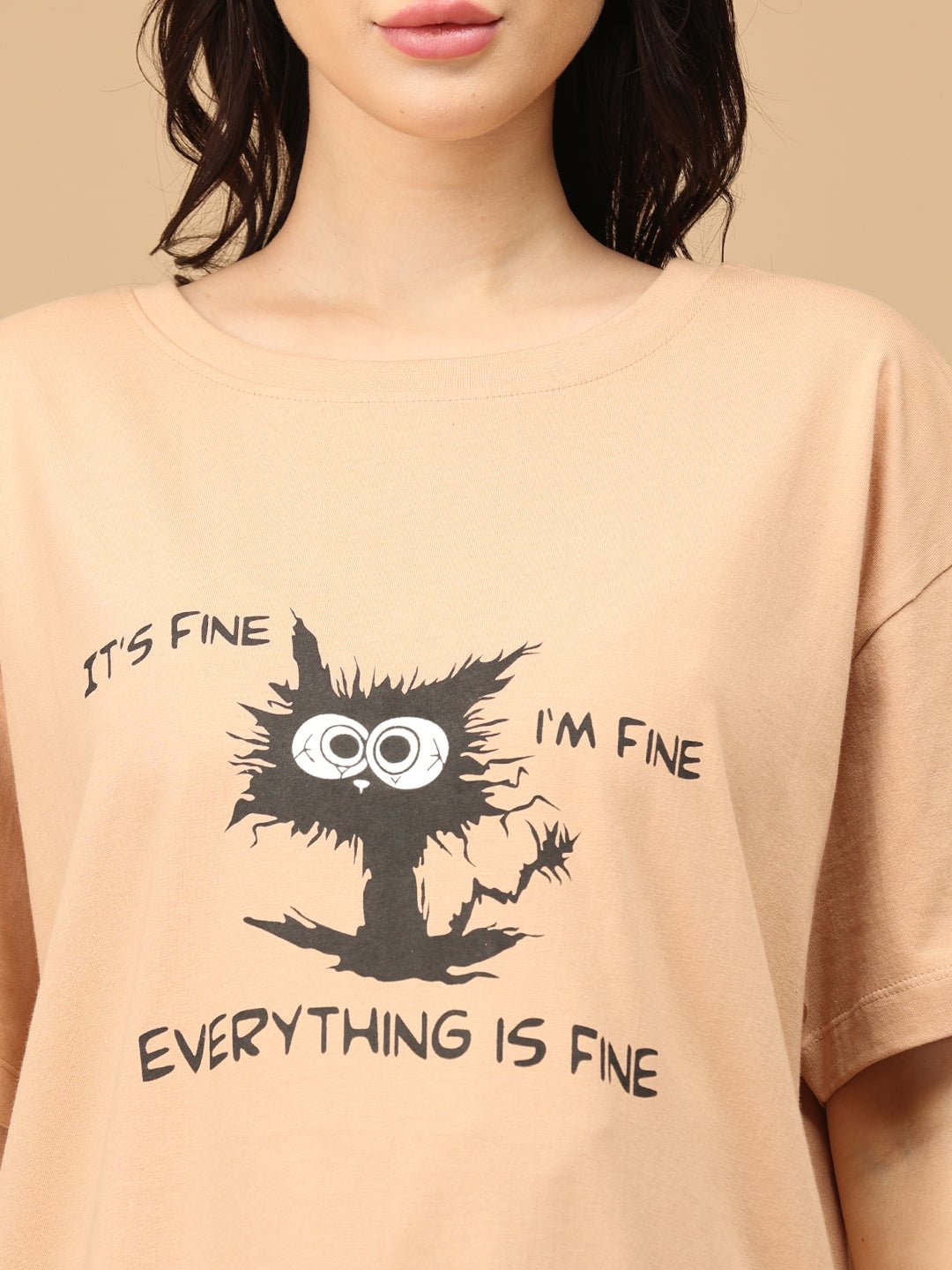 Mumma Oversized Maternity and Nursing T shirt Combo Option C