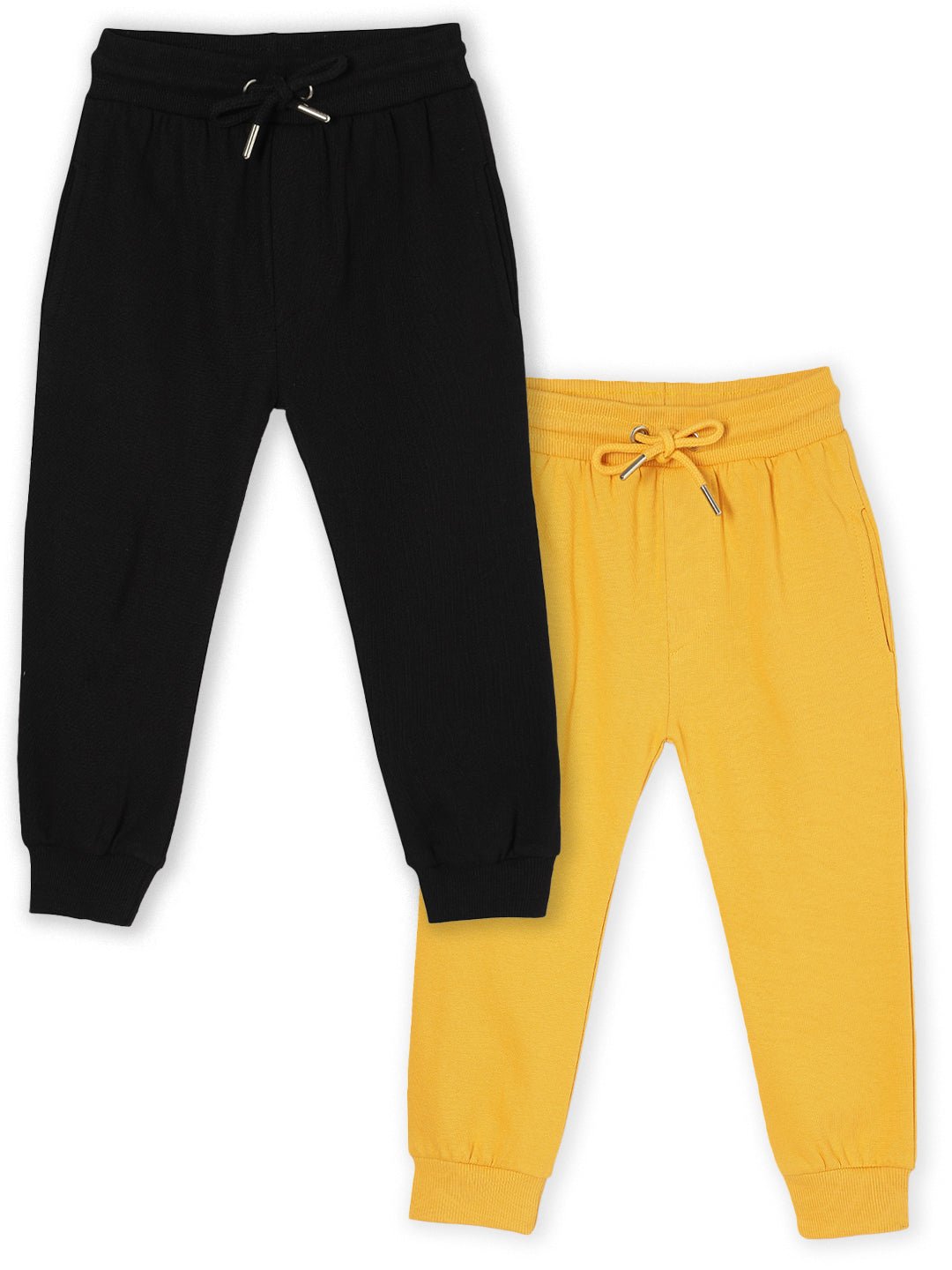 Neon Green Light Blue Winter Sweatpants For Kids