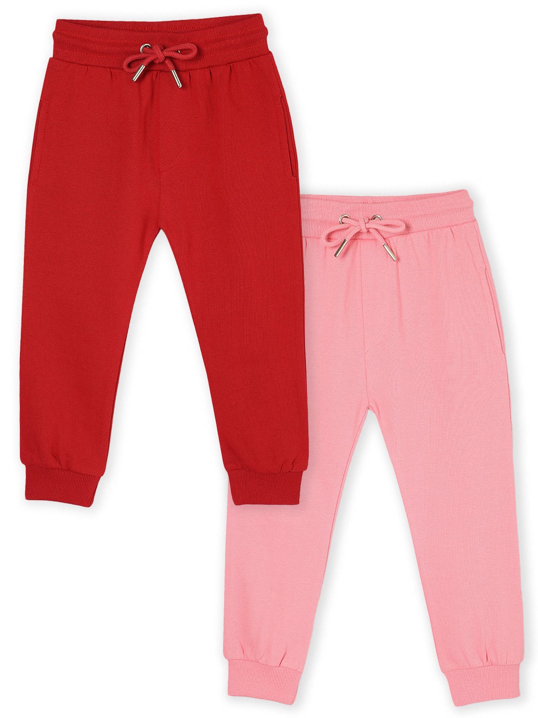 Neon Green Light Blue Winter Sweatpants For Kids