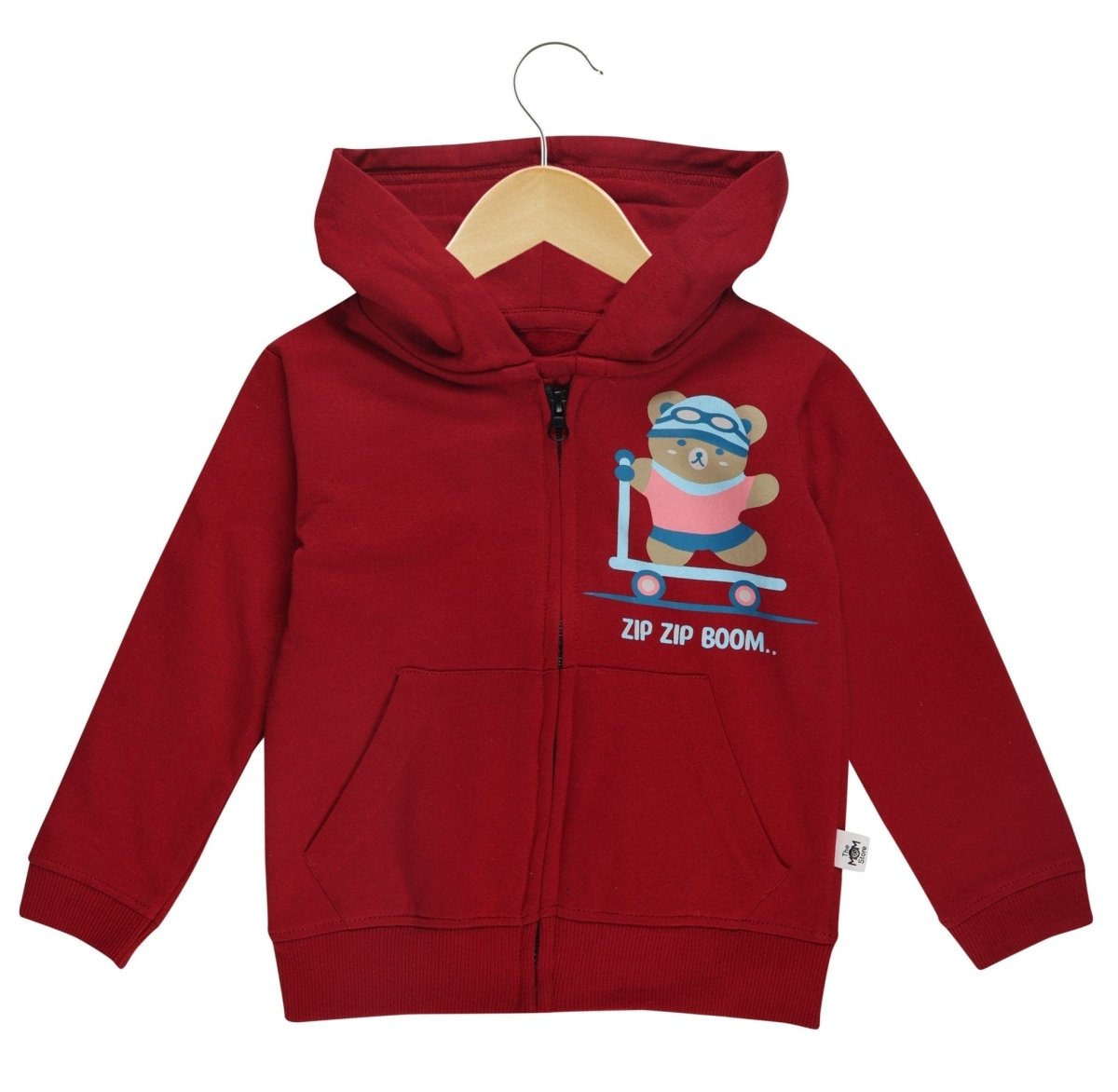 Combo Of 3 Kids Hooded Zipper Jackets