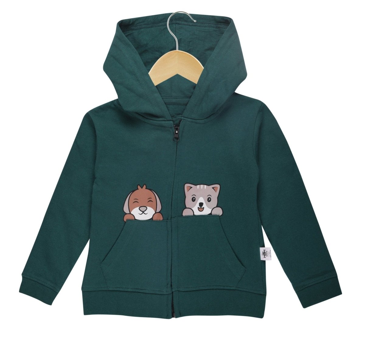 Combo Of 3 Kids Hooded Zipper Jackets
