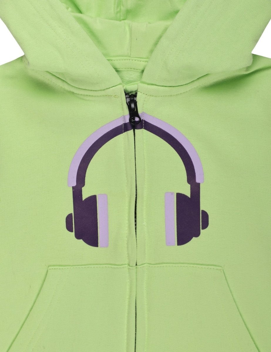 Combo Of 3 Kids Hooded Zipper Jackets