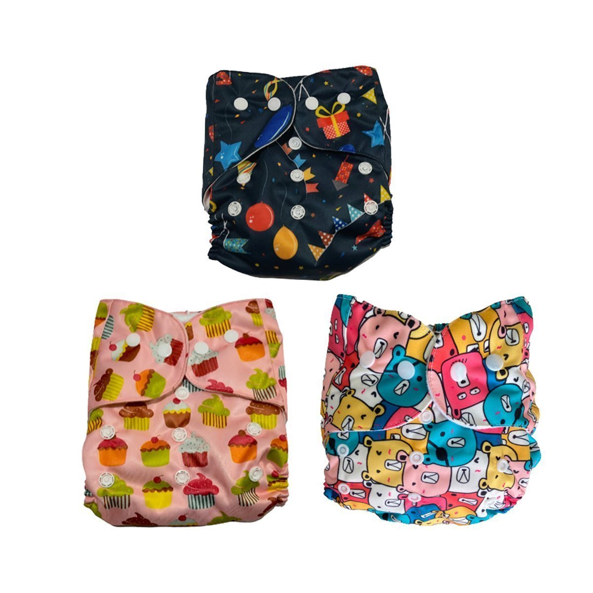 Option I Reusable Waterproof Pocket Cloth Diapers For Babies