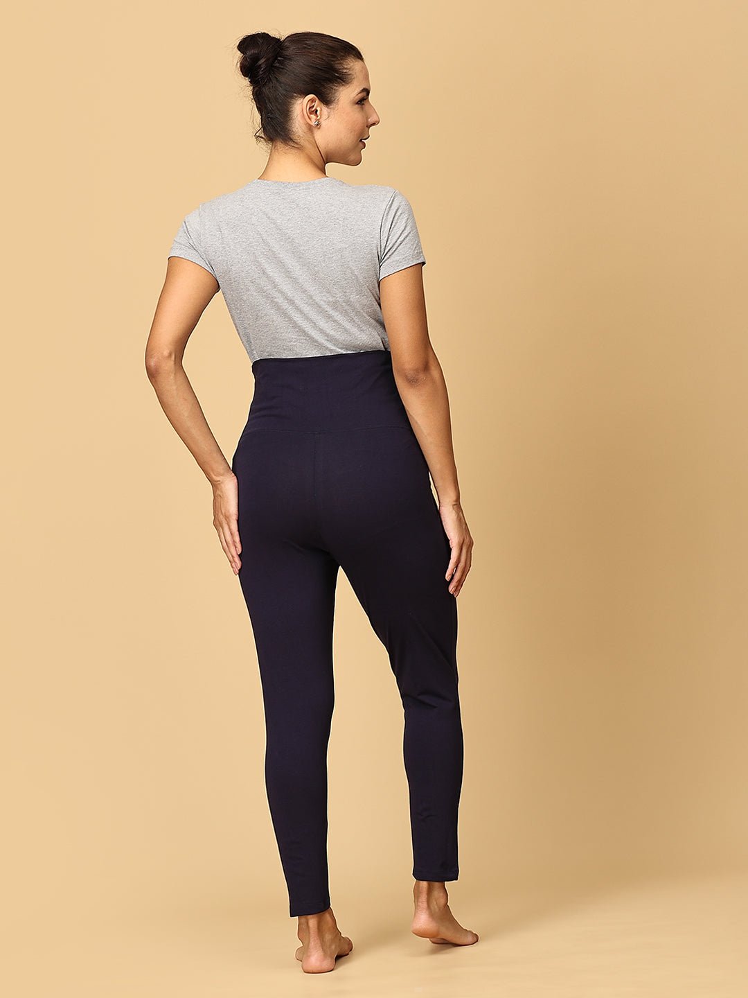 Comfy Maternity Trackpants Leggings & Joggers Combo Multicolor