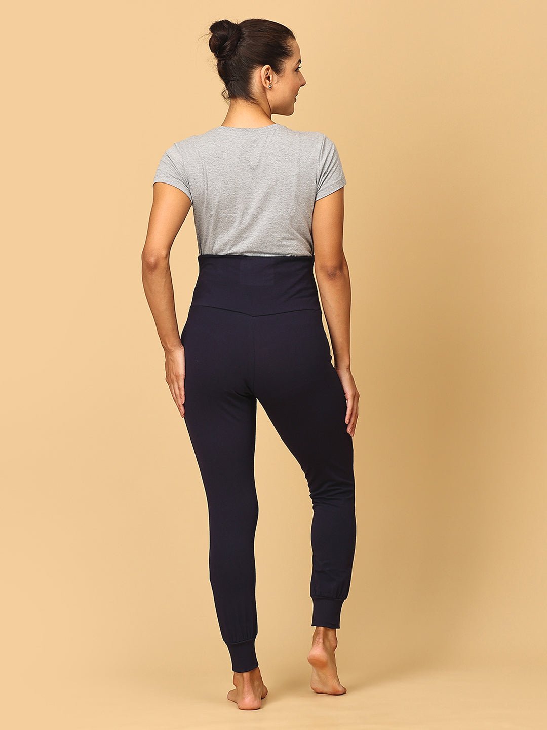 Comfy Maternity Trackpants Leggings & Joggers Combo Multicolor