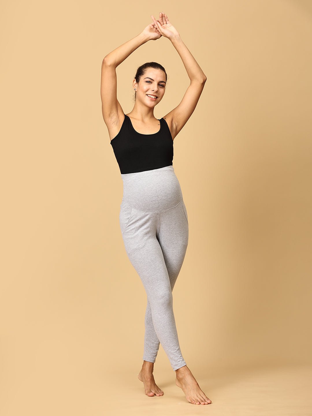 Comfy Maternity and Nursing Leggings Pack of 3