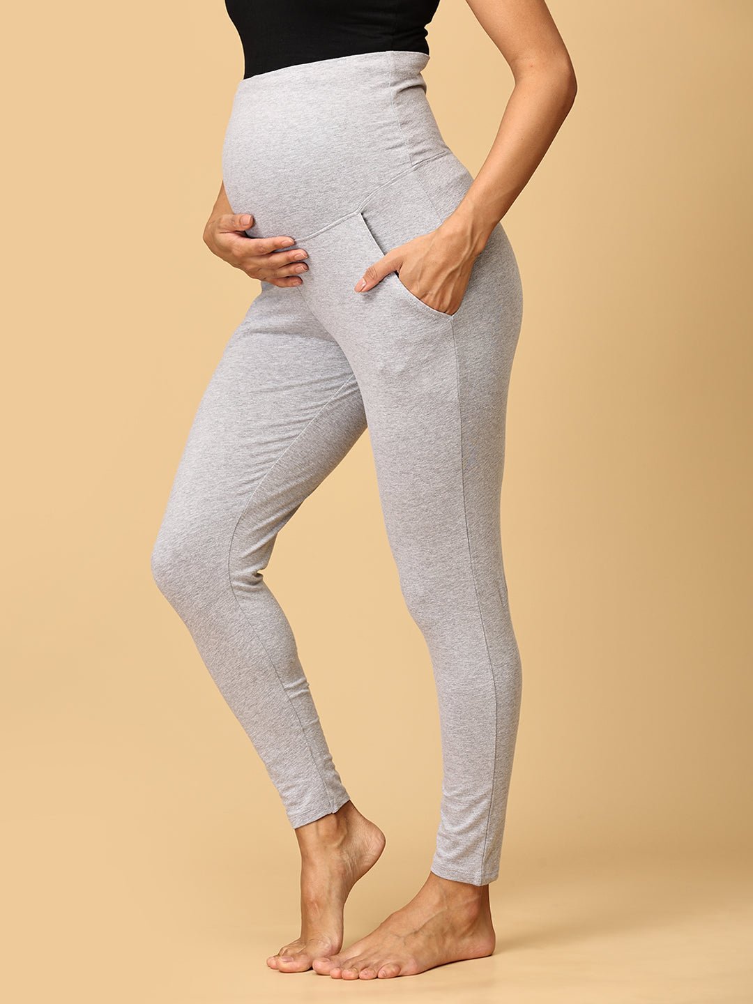 Comfy Maternity and Nursing Leggings Pack of 3