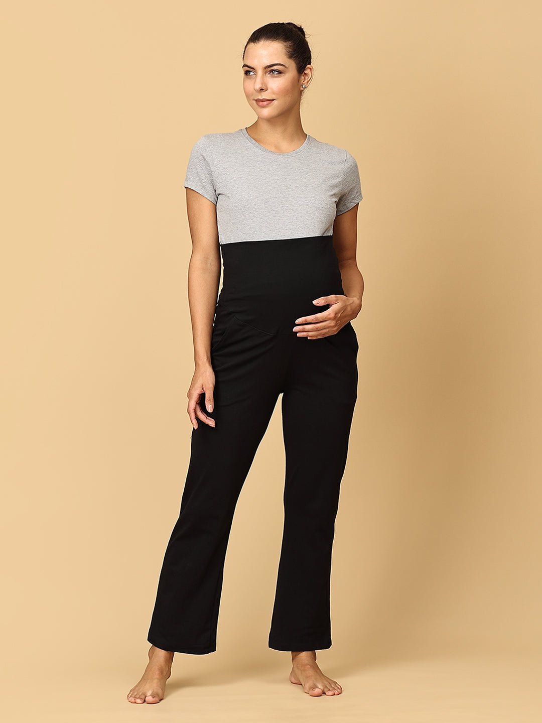 Comfy Maternity Trackpants Combo of 3