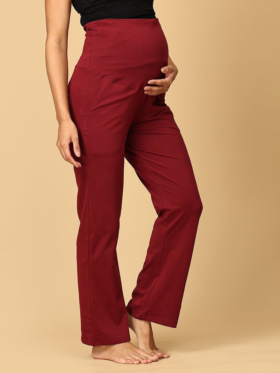 Comfy Maternity Trackpants Combo of 3