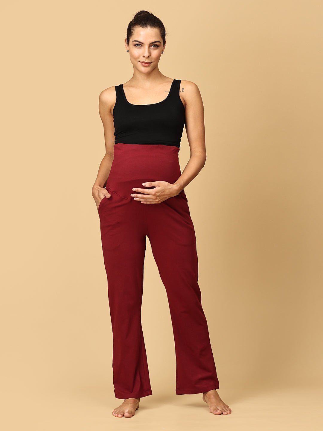 Comfy Maternity Trackpants Combo of 3
