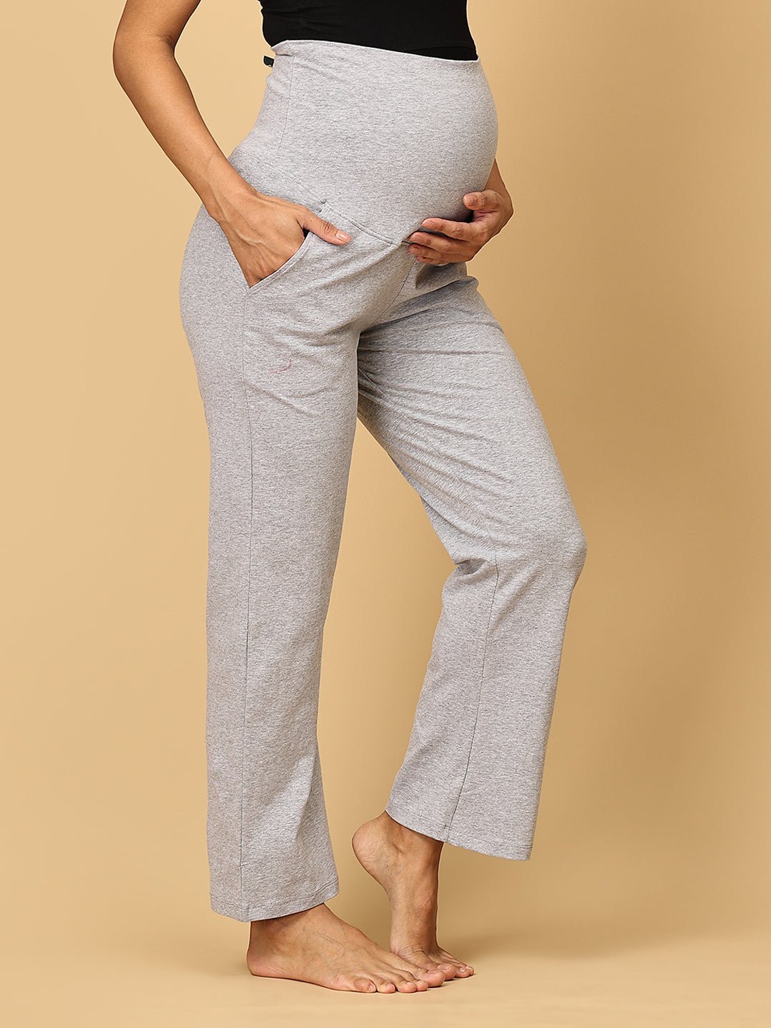Comfy Maternity Trackpants Combo of 3