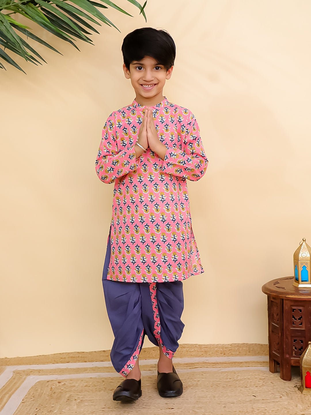 Coral Bay Boys Dhoti Kurta Set