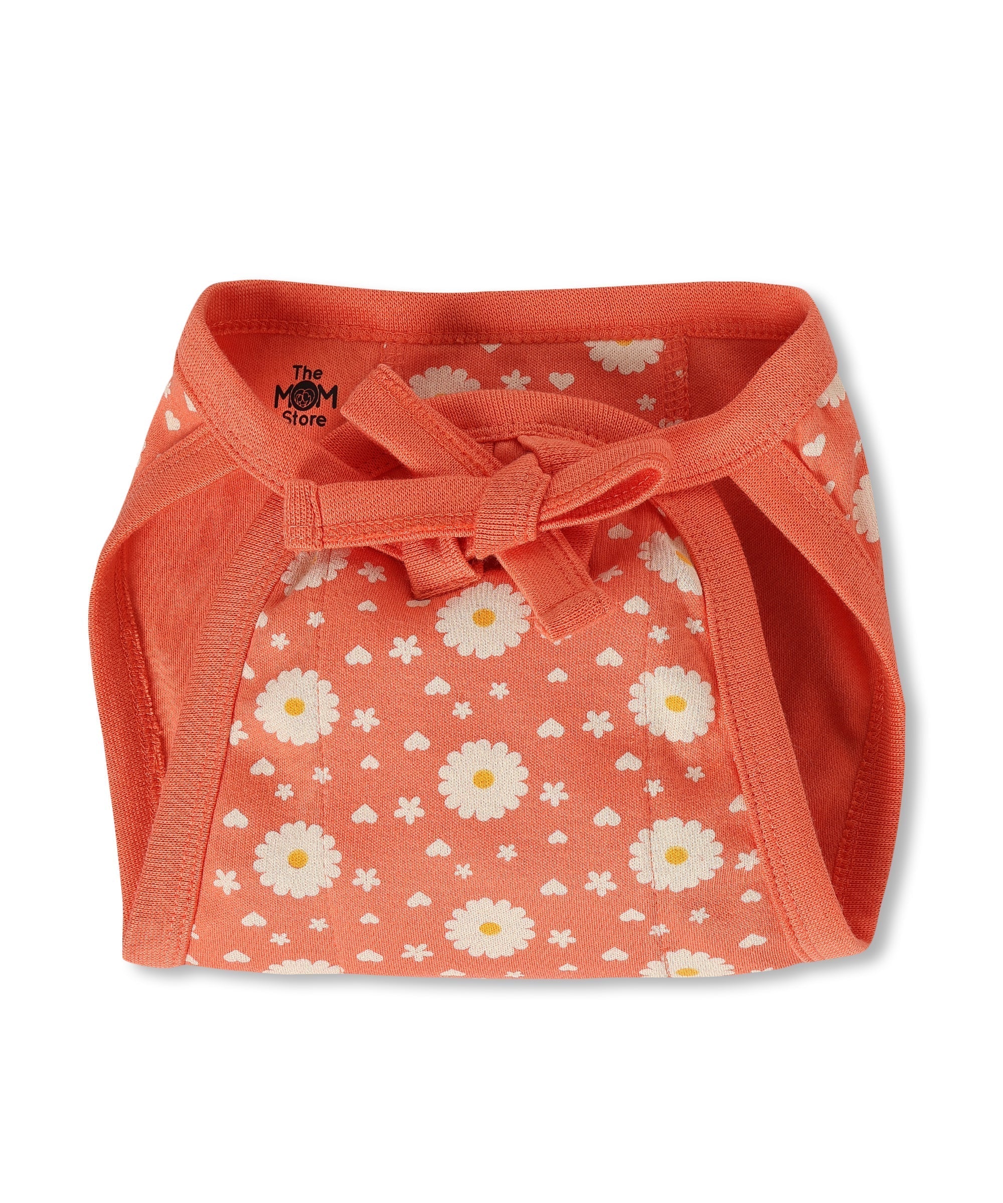 Coral Blossom Reusable Cotton Nappy For Babies
