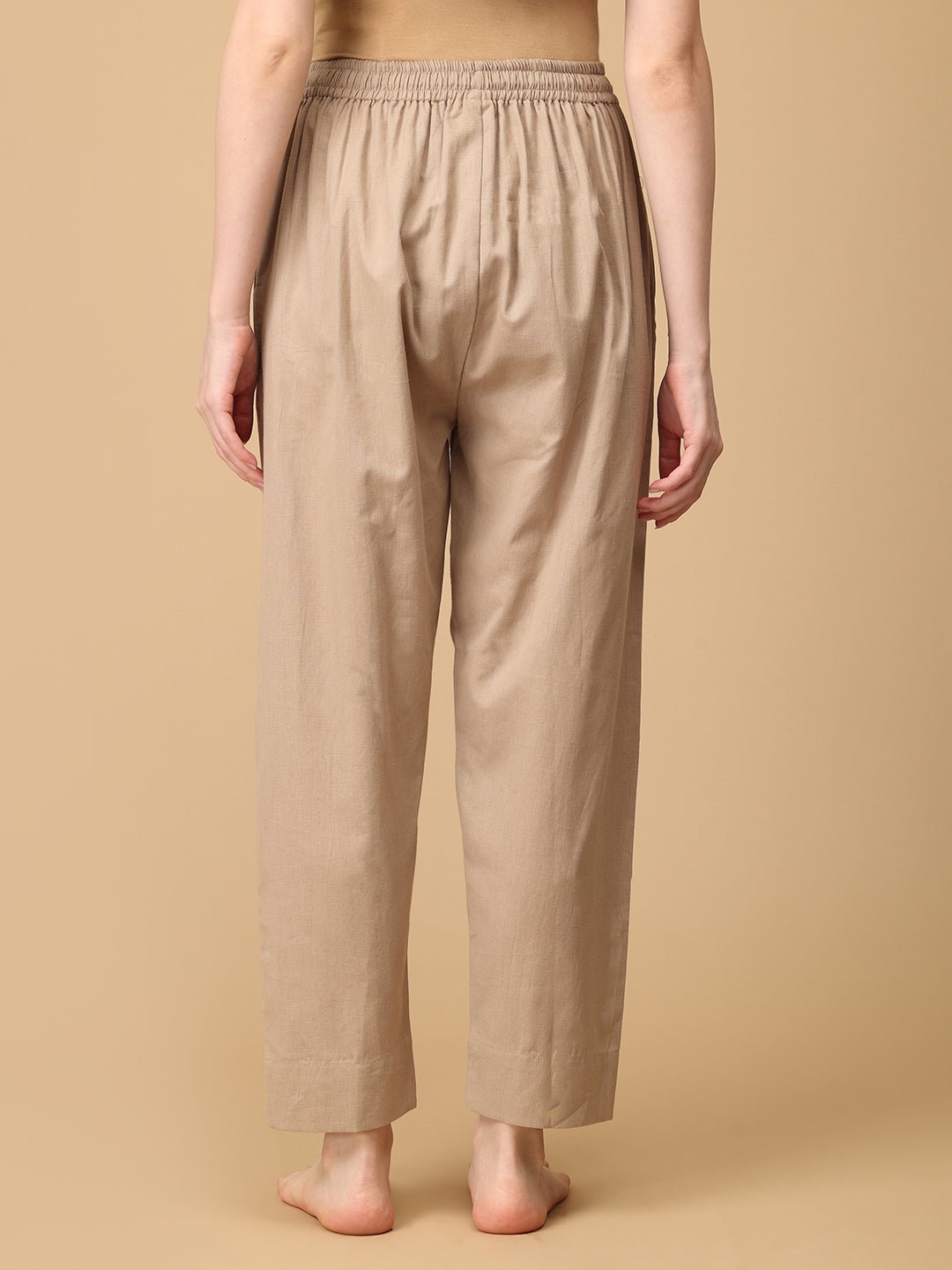 Creme de la Chic Maternity Lounge Pants Ecru