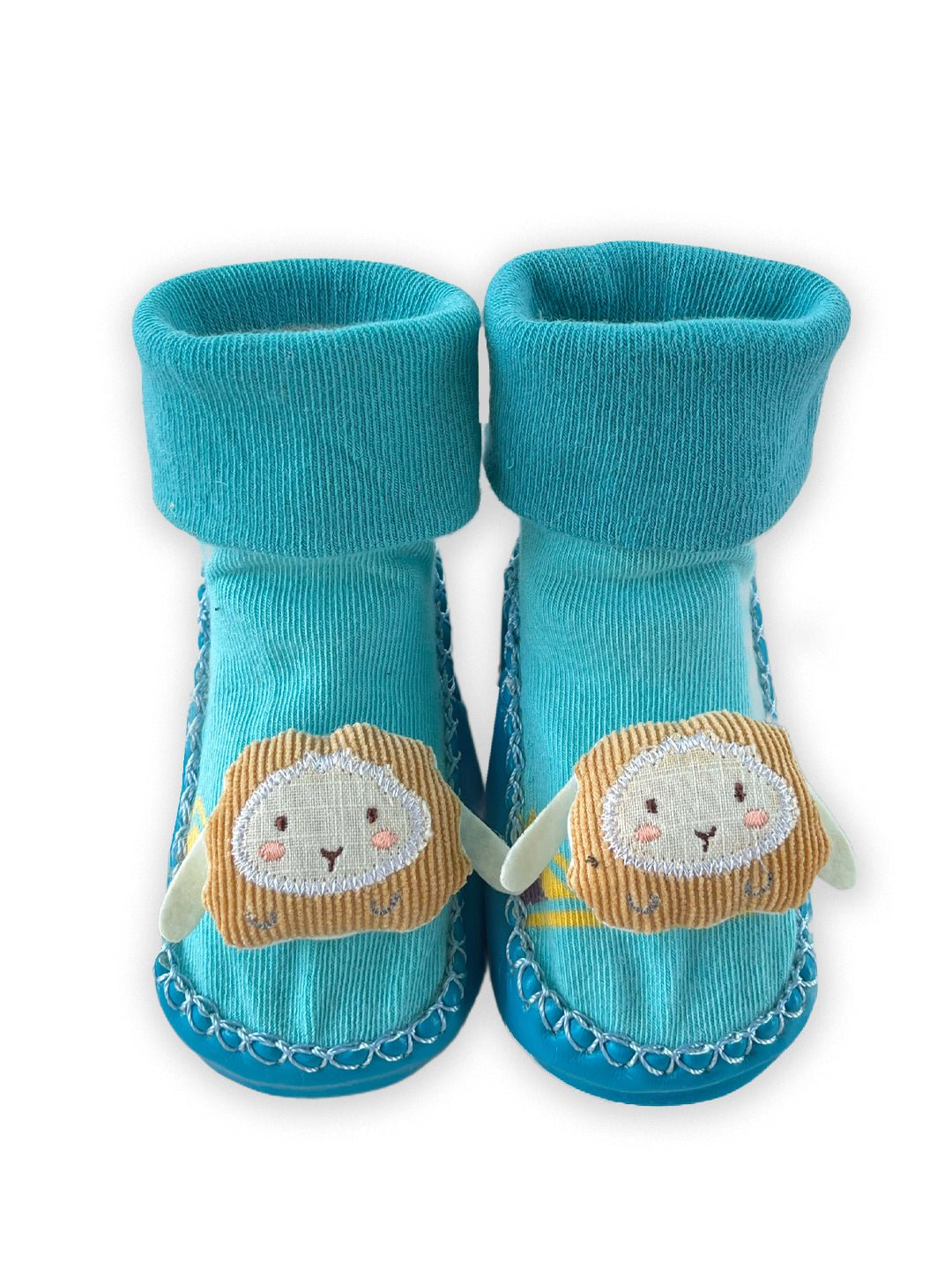 Mini Soul Cuddle Cloud Animal Patch Socks For Infants