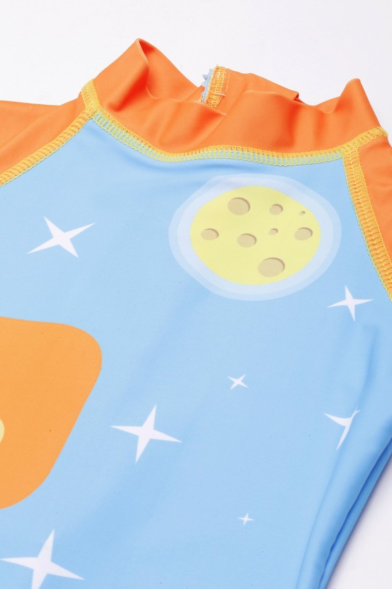 Dino Adventure Boys Swimsuit With Matching Cap