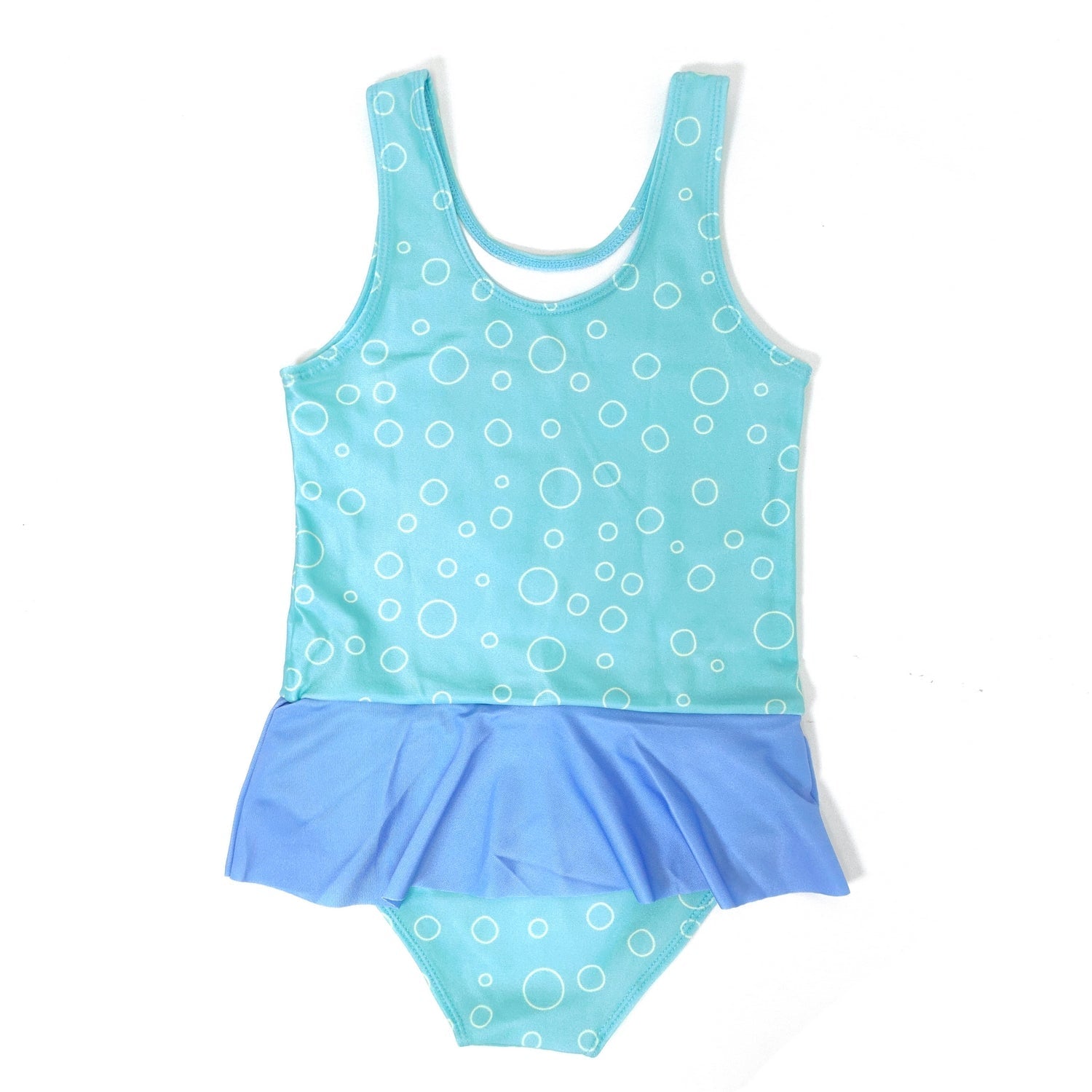 Princess Girls Character Print Polyester Spandex Swimwear